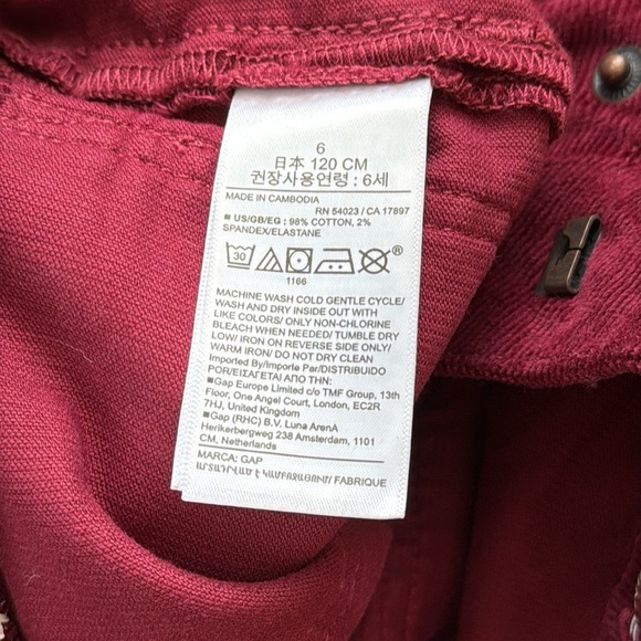 Gap Kids High Rise Corduroy '70s Flare Pants, size 6 - Picture 3 of 7